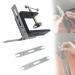 Zipper Jig Slider Stainless Steel Material Zipper Jig Sliders Double-End Zipper Head Jig Sliders Zipper Jig Tool for Zipper Pulls Zipper Pull Installer Tool
