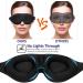 Dreamy Sleeper 3D Contoured Sleeping Mask - Memory Foam, Concave Molded Design, Ideal for Travel, Yoga, Naps - Eliminate Light for Comfortable Night Sleep - Buy Online on GoSupps.com