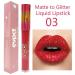 Diamond Glitter Matte Lipstick Set 3 Long Lasting Waterproof Liquid Lipsticks for Women | Best Gift Set for Shining Lips - Buy Online on GoSupps.com