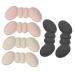 High Heel Grips 3 Pairs Grips Pads Heels Shoe Clips Gel Pads Clamp Black Color Reusable Pads Cushion Pads Pad Shoe Grips Shoe Grips Grips Sponge Scrunchies Black