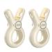 FXWTICH towel holder for daily use organizer bathroom 2 pieces clips for hanging clothes windproof slippery handle smooth edges large size strong claws C 2PCs cream colors