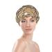 Rustic Rocks Brick Wall Printed Shower Cap - Waterproof, Fits All Head Sizes and Hair Textures - for Women - Buy Online on GoSupps.com