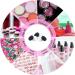 Cosmetic Container Jar 3G Travel Empty Sample Jar Round Make Up Refillable Containers - Buy Online on GoSupps.com