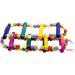Ladder Bird Toys for Parrots and Small Pets - Wooden Cage Swing & Perch Trainning Toy with 10 Ladders - Buy Online on GoSupps.com