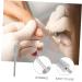 Hohopeti Nail Polisher Nail Drill Head Nail Drill Bit Grinding Head Nail Polish Tools Nail Tools The Tools Nail File Bits Tool Nail Glazing Drill Nail Beauty Tools Nail Art Supplies Plastic - Buy Online on GoSupps.com
