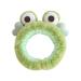 Hofar Face Wash Headband Eye Mask Hairband with Frog Eyes Coral Fleece Cartoon Cute Creative Hair Accessories (Hairband 2)