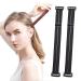 2 Pcs Face Lift Band Reusable Portable Elastic Get Rid Wrinkles Band Adjustable Stretching Strap Face Bands for Face Lift Removing Eye Lines for Women Beauty (Black-A)