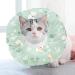 Buy Dzmuero Adjustable Soft Cat Collar 16-29 cm | Leakproof & Anti-Bite Recovery Collar for Pets After Surgery - Green - Buy Online on GoSupps.com