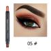 VolksRose 6Pcs Shimmer Eyeshadow Stick Set with Soft Brush - Waterproof & Long Lasting Eye Makeup Set for Brightening & Sparkling Eyes - Buy Online on GoSupps.com