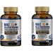 SJH AFAC NAC N Acetyl Cysteine (NAC XL + Glutathione) 180 Caps Non-GMO & Gluten Free 3120Mg | 2 Bottles