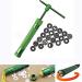 Stainless Steel Clay Extruder Gun with 20 Tips for Cake Decorating - Blue - Buy Online on GoSupps.com