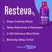 Results RNA Resteva Rx Sleep Aid: Delicious Fast-Acting Liquid Formula. Relaxing Mind & Body Promoting deep Sleep. Wake Refreshed with no Grogginess. Naturally sweetened 12 Pack 0.16 Fl Oz (Pack of 12) - Buy Online on GoSupps.com