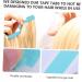 DOITOOL 6 Sheets supplies water proof film hair extensions patch Accessories adhesive tape sticker Reissue block Adhesive strip double sided pu double sided tape wig 2.5x1.5cm Assorted Color - Buy Online on GoSupps.com