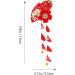 Japanese Hair Clip for Women | Kimono Tassel Hairpin & Tsumami Flower Scrunchie - Red Rot | International Shipping Available - Buy Online on GoSupps.com