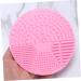 minkissy Makeup Cleaning Mat Make up Kit Portable Hair Brush Silicone Makeup Brush Pad Makeup Brush Cleaner Round Hair Brush Round Cleaning Tool Cleaning Accessories Makeup Pen Sucker Pink 10*10cm Pink - Buy Online on GoSupps.com