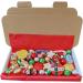 Christmas Festive Chocolate Foils Milk Chocolate Assortment Sweet Gift Box Xmas Stocking Filler Christmas Treats Box - Santa Belt coin Santas Nutcracker Sprouts Snowie Stars 250g - Buy Online on GoSupps.com