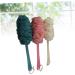 minkissy 3pc Bath Sponge Bath Ball Wooden Long Handle Bath Flower Shower Ball Shower Sponge Towel Take a Bath - Buy Online on GoSupps.com