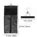 RJMBMUP Satin Hair Extension Storage Bag with Hanger - Black | Wig Holder Case for Travel & Storage - Buy Online on GoSupps.com
