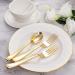 BUCLA 200 Piece Gold Plastic Silverware Set - Disposable Utensils for Catering, Parties, and Weddings - Buy Online on GoSupps.com