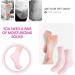 Silicone Moisturizing Gel Heel Socks for Dry Cracked Feet - Anti-Slip Spa Socks for Men and Women - Long Moisturizing Socks with Non-Slip Dots - SEBS Material with Vitamin - Pink (Size L) - 40-44 - Buy Online on GoSupps.com