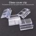 10pcs Universal Lid Clips for Rimless Aquariums - 6mm Aquarium Cover Clips for Acrylic and Glass Tanks - Buy Online on GoSupps.com