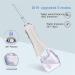 Rechargeable Cordless Water Dental Flosser - Portable Teeth Cleaner with USB Cable | Space-Saving Design for Easy Cleaning - Buy Online on GoSupps.com