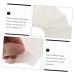 POPETPOP 5 Sheets Double-sided Tape Double Sided Adhesive Tape Invisible Lace Wig Waterproof Wig Tape Adhesive Hold Wig Tape Toupee Tape Double Sided Tape for Wig White Hair Tape Strips 2X0.5X0.1CM White - Buy Online on GoSupps.com