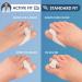 Dr. Frederick's Original Sport Bunion Pad & Toe Spacer - 4pcs | Soft Gel Cushion for Fast Bunion Pain Relief | Toe Separator for Active Lifestyle | Bunion Shield for Women & Men - Buy Online on GoSupps.com