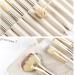 24-Piece Makeup Brush Set - Premium Animal Hair Eye Shadow Brushes for Flawless Application - International Shipping Available - Buy Online on GoSupps.com