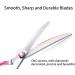 Moontay 6.5 Curved Dogs Grooming Scissors | Professional 440C Japanese Stainless Steel Shears for Dogs, Cats, and Pets - Pink - Buy Online on GoSupps.com