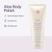 European Wax Center Aloe Body Polish - Slow Hair Growth Exfoliating Scrub Moisturizing Prevent Ingrown Hairs Vitamin E - 6.7oz for Sensitive Skin - Buy Online on GoSupps.com
