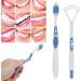 Complete Oral Care Set: Tongue Scraper Toothbrush Dental Silk for Adults & Kids | Effective Mouth Cleaner & Healthy Dental Hygiene - Buy Online on GoSupps.com