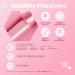 Modelones Gel Nail Polish Kit Starter with UV Lamp - 6 Colors Pastel Pink Set with Gel Top & Base Coat - Portable LED Dryer Lamp and Essential Manicure Tools - Perfect Nail Art Kit for Beginners! - Buy Online on GoSupps.com