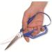 PETA Easi-Grip Long Loop Scissors Stainless Steel and Polymer Long Loop Handle Self Opening Scissors Ergonomic Grip to Increase Stability 75mm Pointed Blade - Buy Online on GoSupps.com