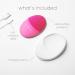 Envie Rechargeable Facial Cleansing Brush & Massager - Pulsing Silicone Exfoliator Blackhead & Makeup Remover (Pink) | International Shipping Available - Buy Online on GoSupps.com