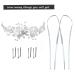 Ideal Swan Girl Pearl Crystal Headband for Women and Girls - White Princess Wedding Hair Accessory - Children's Day Special - Buy Online on GoSupps.com