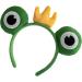 Face Wash Headband | Cartoon Plush Animal Ears and Horns Spa Headband - Halloween Hair Accessories Green Frog Headpiece Elastic Makeup Headbands for Women Girls Prince One Size - Buy Online on GoSupps.com