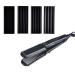 Hair Crimper Flat Iron 4 in 1 Hair Straightener Curling Iron Small Medium Large Waver Curler Ceramic Crimping Irons Interchangeable 1.5 Inch Plates Hair Styling Tools