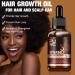 Maani All-in-One Hair Growth Oil with Jojoba, Castor, Tea Tree, Biotin, Argan & Coconut Oil for Fuller, Thicker Hair | Intensely Nourishing & Strengthening Formula - Buy Online on GoSupps.com