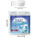 Toilet Effervescent Tablets Effective Cleaning For Toilet Stains Odor Elimination And Freshening Lint Pro Lint (Blue One Size) Blue One Size - Buy Online on GoSupps.com