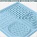 Buy Aodaliy Silicone Slip Mat for Dogs & Cats | BPA-Free Leak-Resistant Pet Mat - Ideal for Grooming & Bathing (Gray & Blue) - Buy Online on GoSupps.com