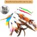 PatKare Retractable Cat Toys Wand with 7 Teaser Refills - Interactive Fun for Cats & Kittens - Buy Online on GoSupps.com