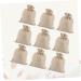 SEWOART 12pcs Christmas Cloth Bags Christmas Sto Linen Bags Storage Container Candy Storage Bag Jewelry 18.00X13.00X0.30CM Beige - Buy Online on GoSupps.com