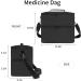 Pill Bottle Organizer Bag - Medication Storage & Travel Case with Shoulder Strap - Buy Online on GoSupps.com