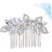 DOITOOL Gold Headpiece Wedding Hair Combs Silver Hair Accessories Rhinestone Bridal Comb Rhinestone Hair Comb Wedding Hair Accessory Headwear for Women Hairpin Crystal Bride - Buy Online on GoSupps.com
