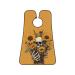 Sunflower Skeleton Beard Bib Spooky Skull Beard Hair Catcher Non Stick Grooming Cloth for Shaving and Trimming Salon Cape Apron Gifts for Men