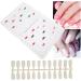 Nail Tip Display Book Template Display Rearrangeable Nail Polish Color Template Display Board for Nail Training & Practicing practicing skills - Buy Online on GoSupps.com
