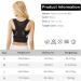 Posture Corrector Protection Back Shoulder Posture Correction Band Humpback Back Pain Relief Corrector Breathable Brace (Size : Small) Feito na China Full moon lofty ambition - Buy Online on GoSupps.com