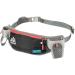 Aonijie Sports Drinking Belt for Men & Women - Adjustable Waist Pack with 2 Bottles & Hip Pocket - Black - Buy Online on GoSupps.com