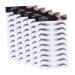 Didiseaon 5pcs Eyebrow Stickers Temporary Brow Tattoos Eyebrow Transfer Stickers Piece of Paper Miss Cosmetic 21x15cm Brown